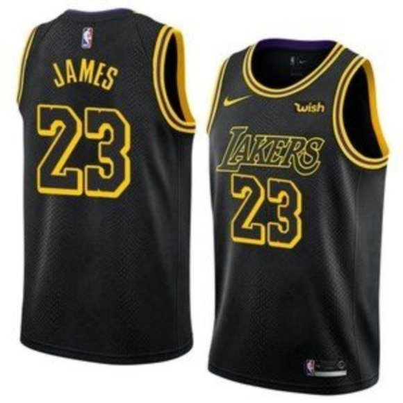 nba lakers city jersey